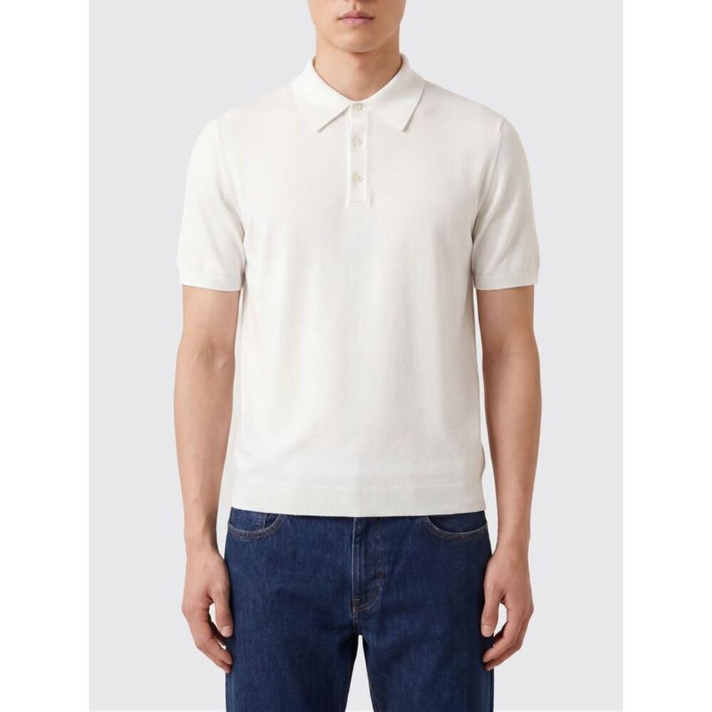 Roberto Collina Polo Shirt Men White